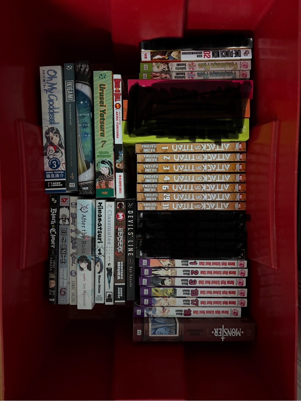 Manga Mixed Volumes